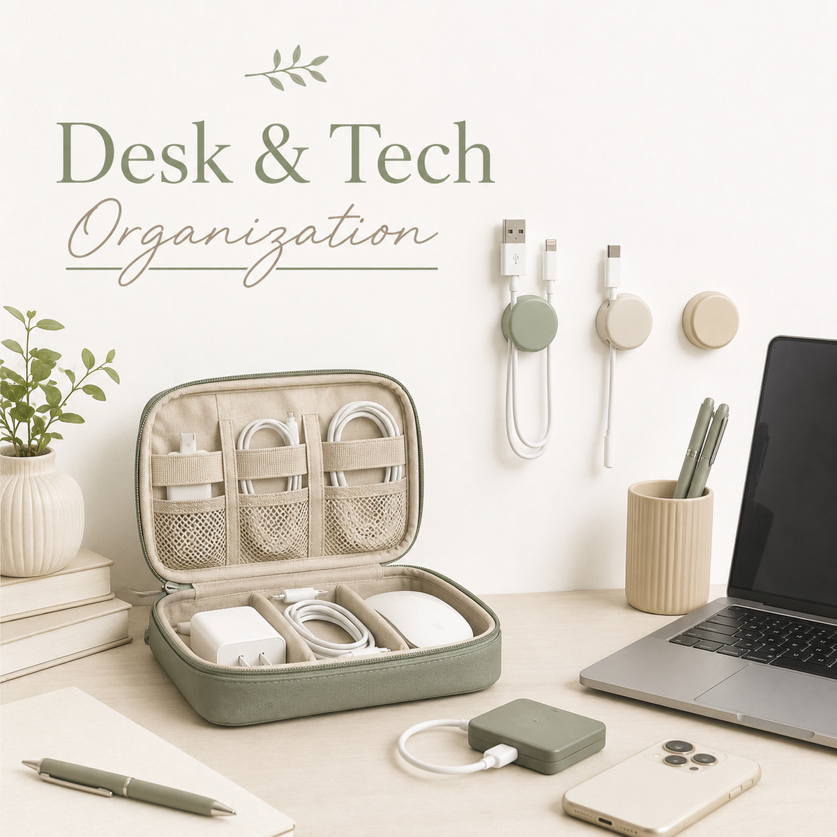 Desk & Tech Organization