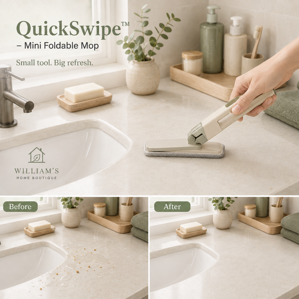 QuickSwipe™– Mini Foldable Mop