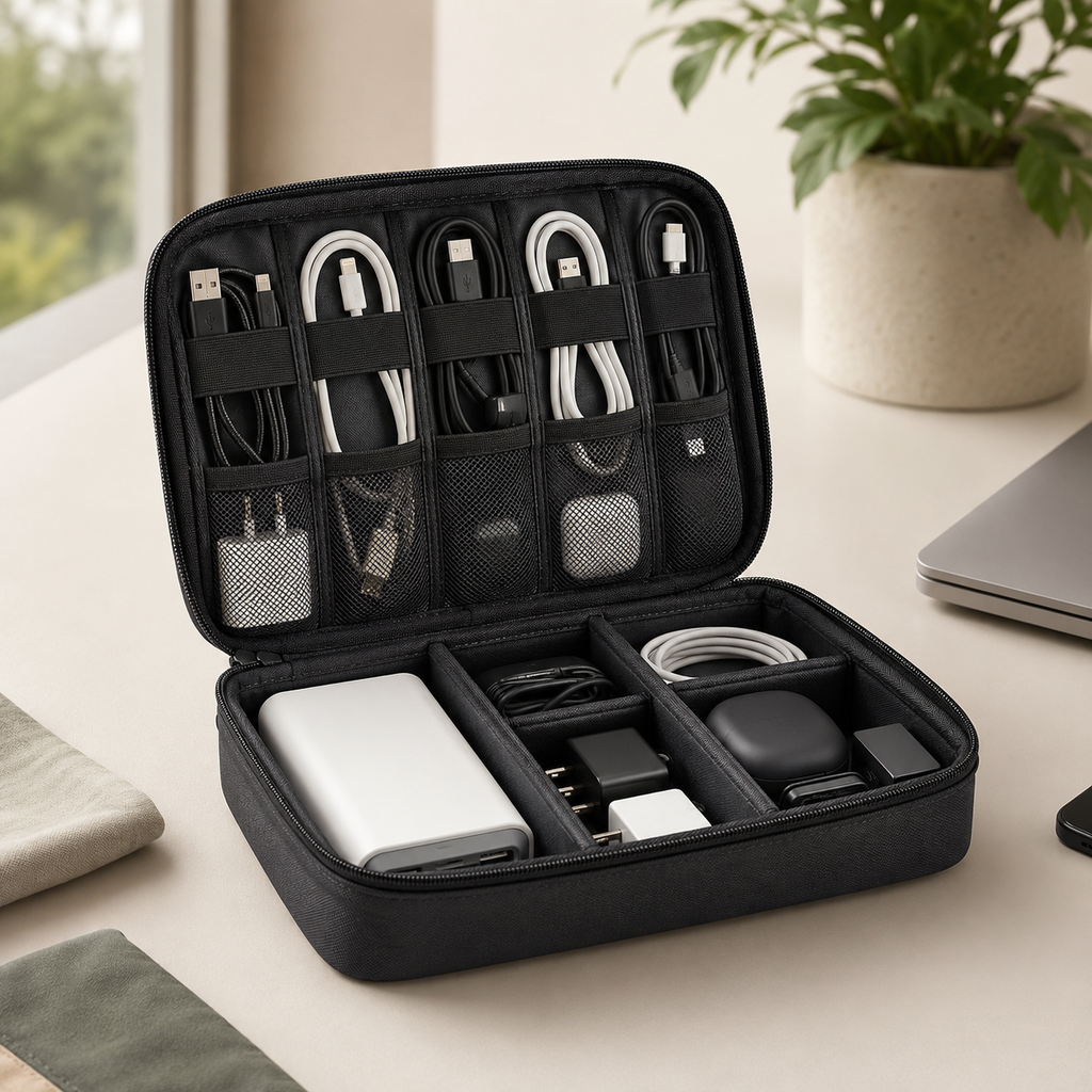 TravelTech™– Electronics Travel Organizer